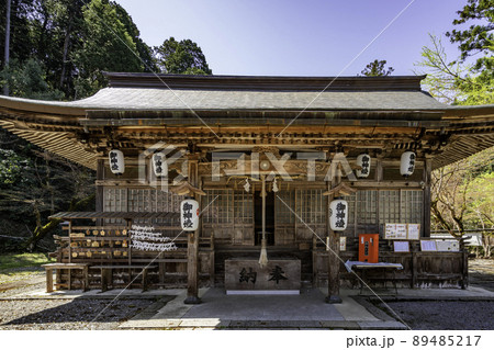 養父神社　拝殿　兵庫県養父市 89485217