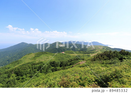 新潟 佐渡 ドンデン山から見る風景 新潟 佐渡 ドンデン山から見る風景 89485332