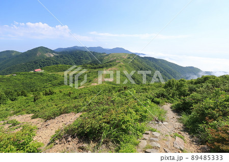 新潟　佐渡　ドンデン山から見る風景 89485333