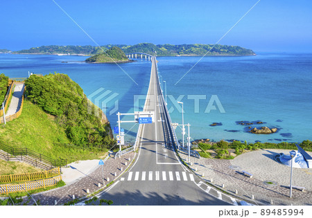山口県下関市　角島大橋 89485994