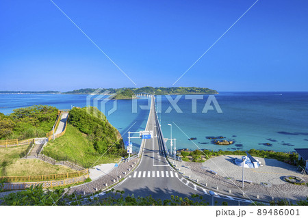 山口県下関市　角島大橋 89486001