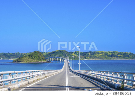 山口県下関市　角島大橋 89486013