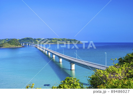 山口県下関市　角島大橋 89486027