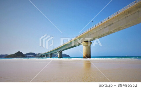 角島大橋（山口県下関市） 89486552