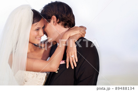 Youre my everything. A bride and groom on their wedding day. Youre my everything. A bride and groom on their wedding day. 89488134