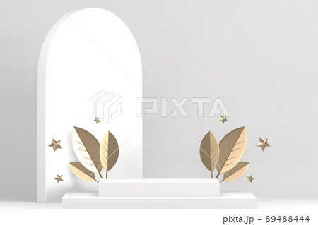 The Stage podium for products decoration suitable .3D rendering 89488444