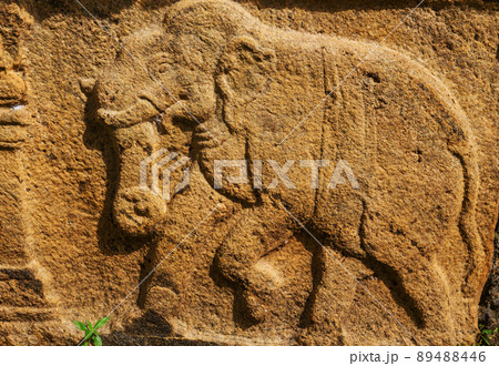 Sri Lanka carving 89488446