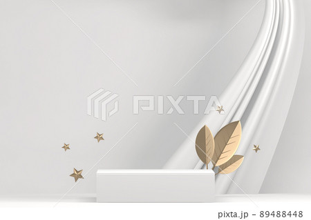 The Stage podium for products decoration suitable .3D rendering 89488448