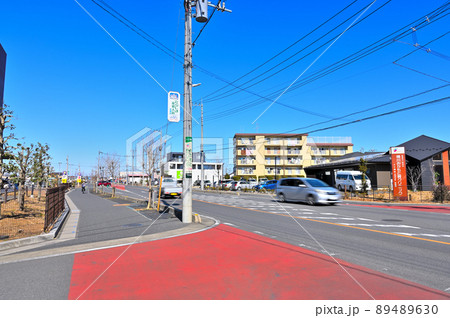 埼玉県桶川市の風景 埼玉県桶川市の風景 89489630