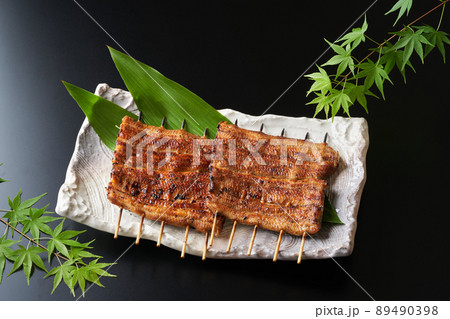 国産鰻の蒲焼 89490398