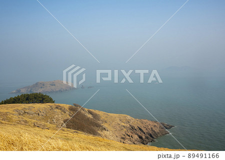 風景 黄海 徳積島 89491166