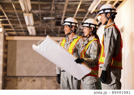 不動産　建築　建設　エンジニア　設計　工事 89491981