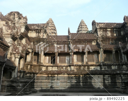 アンコールワット遺跡　回廊 89492225