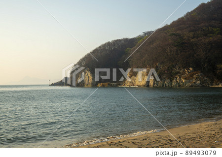 風景 黄海 徳積島 89493079
