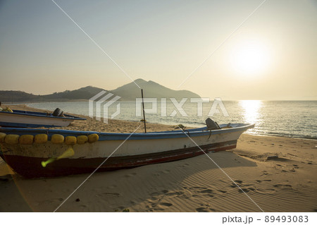 風景 黄海 徳積島 89493083