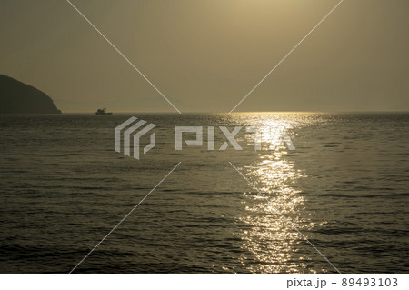 風景 黄海 徳積島 89493103