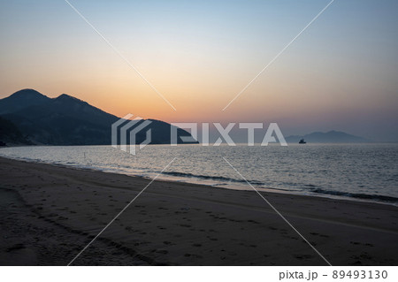 風景 黄海 徳積島 89493130