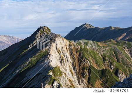 ワリモ岳と水晶岳 ワリモ岳と水晶岳 89493702
