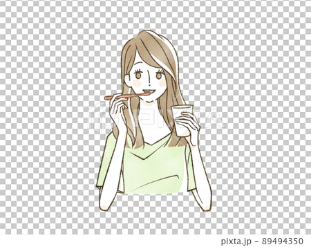 一個女人磨牙 一個女人磨牙 89494350