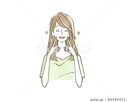 きれいな歯の女性 89494425