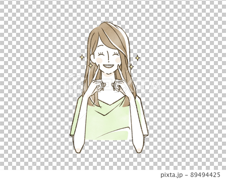 A clean dental woman 89494425