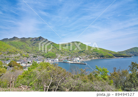 【小豆島 見晴しの丘からの風景 (坂手港)】 香川県小豆郡小豆島町古江甲 【小豆島 見晴しの丘からの風景 (坂手港)】 香川県小豆郡小豆島町古江甲 89494527