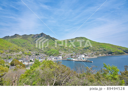 【小豆島 見晴しの丘からの風景 (坂手港)】 香川県小豆郡小豆島町古江甲 【小豆島 見晴しの丘からの風景 (坂手港)】 香川県小豆郡小豆島町古江甲 89494528