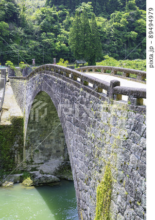 熊本県美里町のシンボル 歴史を感じる霊台橋 熊本県美里町のシンボル 歴史を感じる霊台橋 89494979