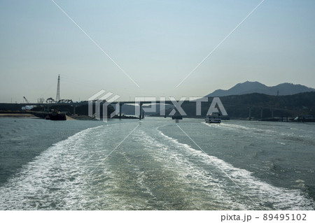 風景 黄海 徳積島 89495102