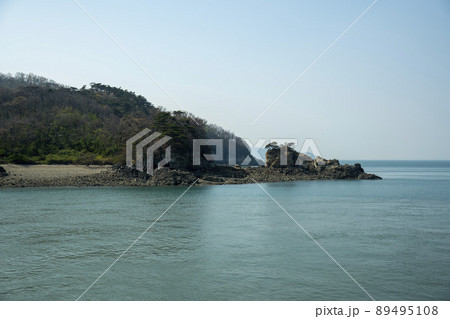 風景 黄海 徳積島 89495108