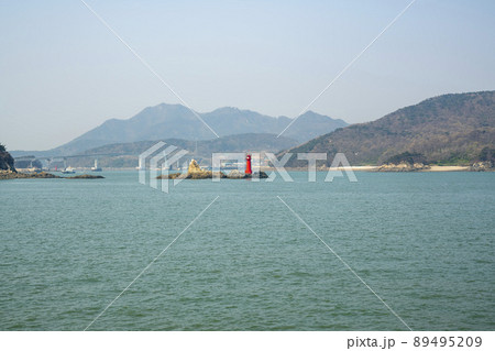 風景 黄海 徳積島 89495209