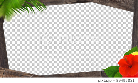 Tropical atmosphere frame Tropical atmosphere frame 89495851