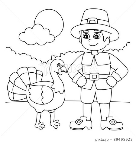 turkey hunting coloring pages