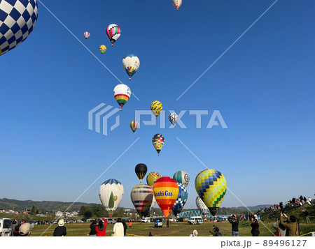 佐久バルーンフェスティバル　競技スタート 89496127