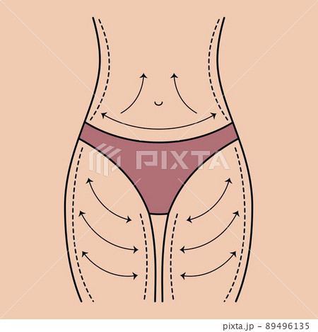 Woman body mass correction 89496135