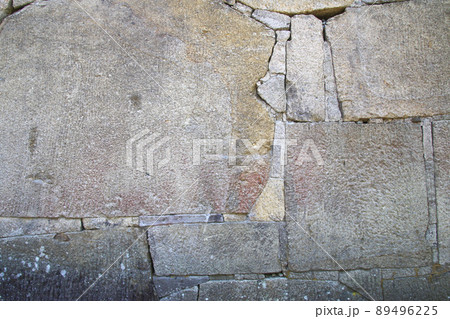 鶴ヶ城の石垣(福島県・会津若松市) 鶴ヶ城の石垣(福島県・会津若松市) 89496225