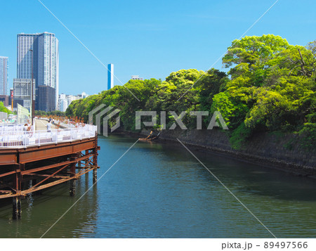 【東京都・2022年5月】 浜離宮・築地川 都市景観 【東京都・2022年5月】 浜離宮・築地川 都市景観 89497566