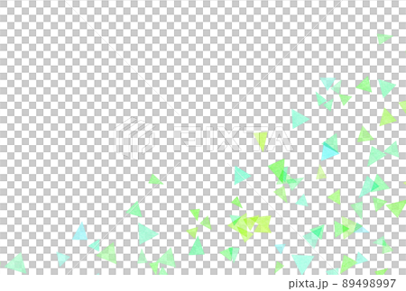 背景材料_水彩紋理_三角形_黃綠色 89498997