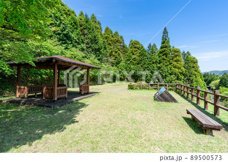 《大分県》蛇越展望台と展望台からの風景 由布市 《大分県》蛇越展望台と展望台からの風景 由布市 89500573