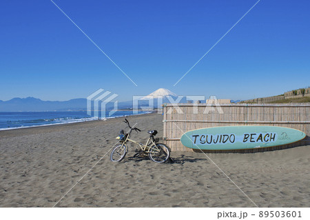 【藤沢市】辻堂海岸の風景 89503601