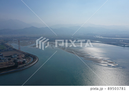 愛媛県西条市 加茂川 河口 愛媛県西条市 加茂川 河口 89503781