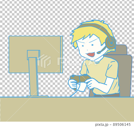 男性ゲーム実況者 89506145