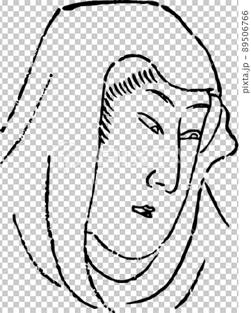 90後的女人臉：戴兜帽的女人 89506766