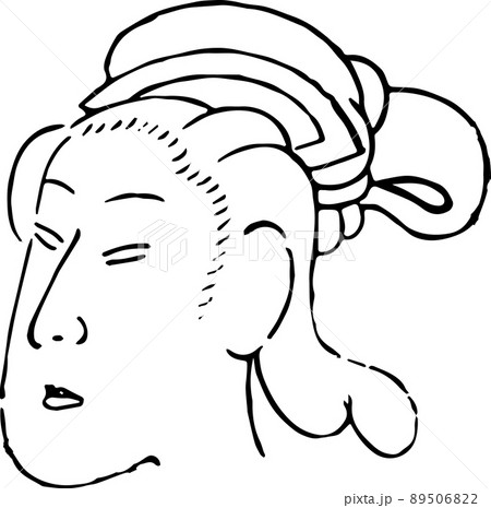 女性の顔40 89506822