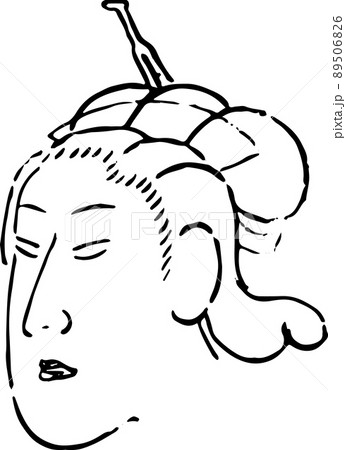 女性の顔42 89506826