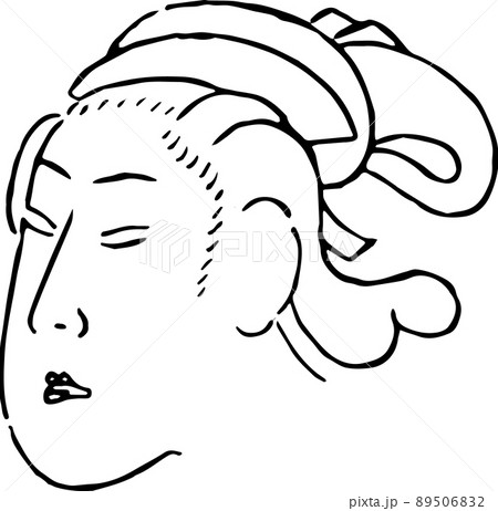 女性の顔36 89506832