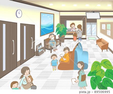 医療施設の屋内風景	 89506995
