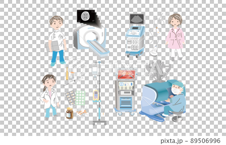Healthcare professionals and medical equipment / equipment 89506996