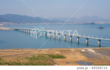 新北九州空港線の新北九州空港連絡橋（福岡県） 89508719