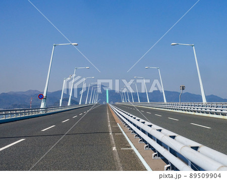 新北九州空港線の新北九州空港連絡橋（福岡県） 89509904